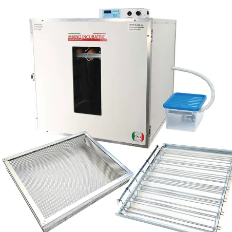 Kit couveuse évo + 2 tiroirs poule + 1 panier + humidificateur