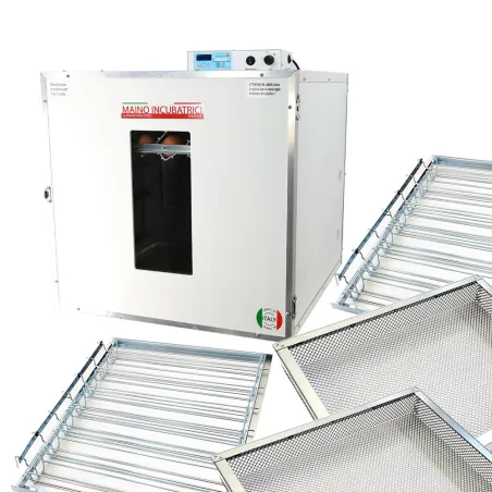 Kit couveuse évolutive 2 tiroirs poule + 2 paniers d'éclosion