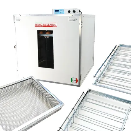 Kit couveuse évolutive 2 tiroirs poule + 1 tiroir oie + 1 panier