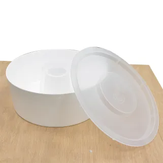 Nourrisseur abeilles rond 2 kg en plastique – Ruche Dadant