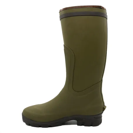 Bottes de chasse Dakota caoutchouc kaki 39 à 47