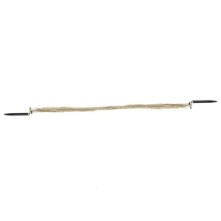 Bourse à lapin en lin dimensions 120 cm avec piquets de fixation