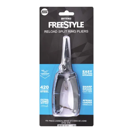 Pince à anneaux brisés Spro Freestyle Reload 15 cm – pêche