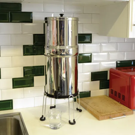 Stand acier inoxydable pour filtre à gravité 8,5L