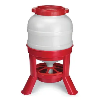 Mangeoire anti-gaspillage sur pieds 30L Gaun – Grande capacité