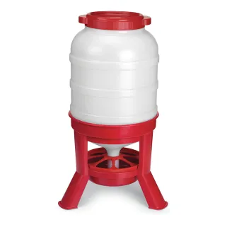 Mangeoire anti-gaspillage sur pieds 40L Gaun – Grande capacité