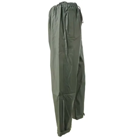 Pantalon de pluie Tonerre imperméable polyuréthane pvc kaki foncé Pantalon de pluie Tonerre imperméable polyuréthane pvc kaki foncé