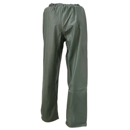 Pantalon de pluie Tonerre imperméable polyuréthane pvc kaki foncé Pantalon de pluie Tonerre imperméable polyuréthane pvc kaki foncé