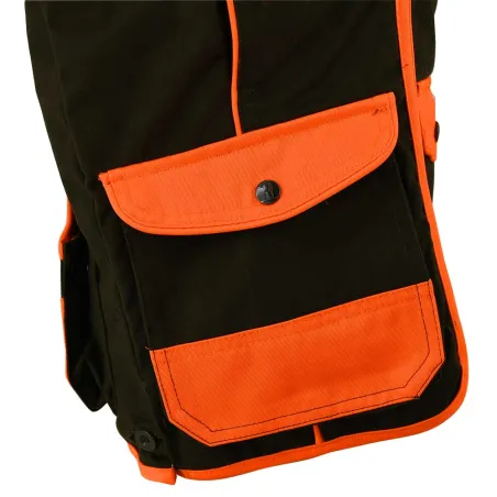 Gilet enfant haute visibilité polyester coton orange 6 à 16 ans Gilet enfant haute visibilité polyester coton orange 6 à 16 ans