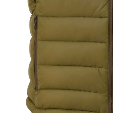 Doudoune sans manche polyamide kaki M à 3XL Doudoune sans manche polyamide kaki M à 3XL