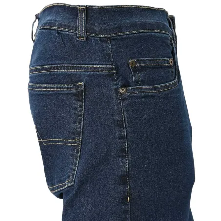 Jeans coupe droite Andrew 5 poches coton bleu moyen 40 à 54 Jeans coupe droite Andrew 5 poches coton bleu moyen 40 à 54