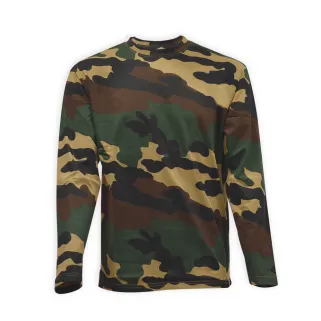 Tee Shirt Camouflage Manches Longues de S à 3XL