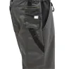 Bermuda de travail 4 poches polyester coton gris noir 38 à 52 Bermuda de travail 4 poches polyester coton gris noir 38 à 52