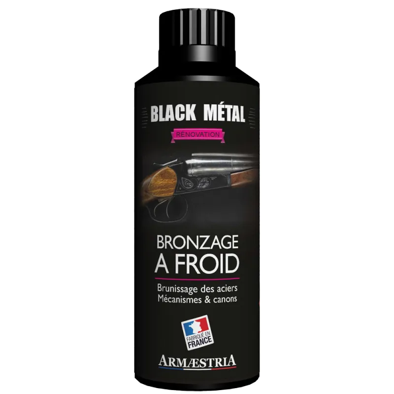 Bronzage à froid Armaestria BLACK METAL élimine marques 250ml