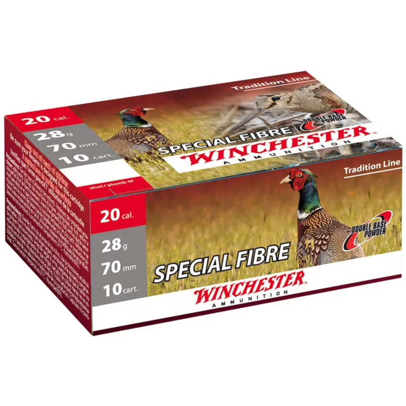 Boite de 25 cartouches Spécial Fibre BG 20/70 28g pb 6 390m/s Boite de 25 cartouches Spécial Fibre BG 20/70 28g pb 6 390m/s