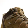 Chaussures Ayoka Merano marron kaki rando cuir toile tige haute Chaussures Ayoka Merano marron kaki rando cuir toile tige haute