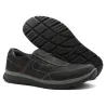 Chaussures Ayoka Drill noires sans lacets cuir imperméable Chaussures Ayoka Drill noires sans lacets cuir imperméable