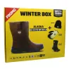 Pack bottes sécurité Alask S3 marron acier cuir antistatique Pack bottes sécurité Alask S3 marron acier cuir antistatique