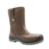 Pack bottes sécurité Alask S3 marron acier cuir antistatique Pack bottes sécurité Alask S3 marron acier cuir antistatique