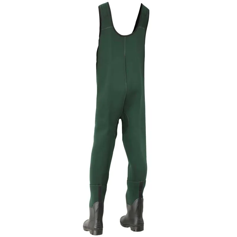 Waders antidérapants néoprène 4mm caoutchouc vert 40/41 à 46/47