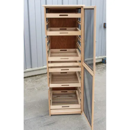 Garde manger fruitier/ légumier en hêtre hauteur 150 cm Garde manger fruitier/ légumier en hêtre hauteur 150 cm