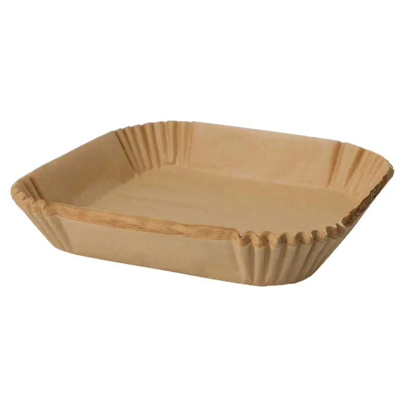Papiers cuisson pour airfryer 20 x 20 x 5 cm – Lot de 50 | Ducatillon Papiers cuisson pour airfryer 20 x 20 x 5 cm – Lot de 50 | Ducatillon