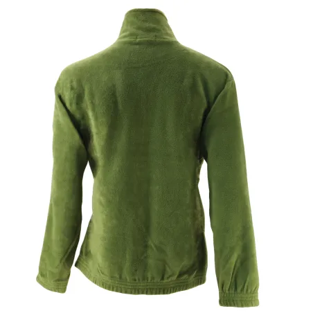 Blouson polaire broderie sanglier 2 poches polyester kaki M à 3XL Blouson polaire broderie sanglier 2 poches polyester kaki M à 3XL