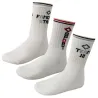 Lot de 3 paires de chaussettes sport coton blanches