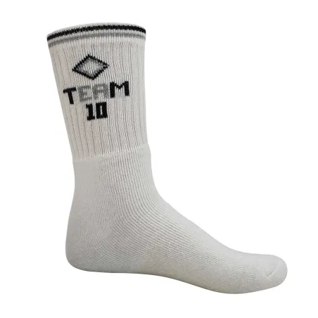 Lot de 3 paires de chaussettes sport coton blanches