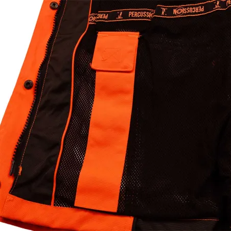 Veste femme Stronger 6 poches polyester Oxford orange XS à 2XL