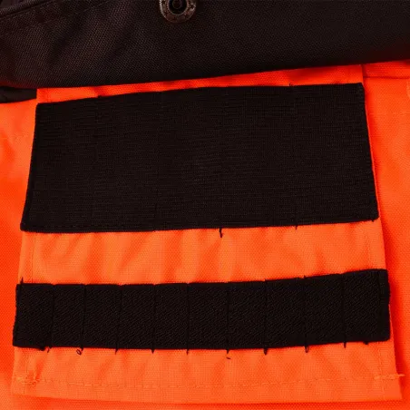 Veste femme Stronger 6 poches polyester Oxford orange XS à 2XL