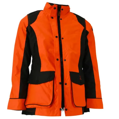 Veste femme Stronger 6 poches polyester Oxford orange XS à 2XL
