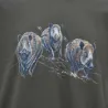 T-shirt kaki sangliers Bartavel®