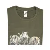 T-shirt kaki sangliers Bartavel®