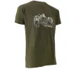 T-shirt kaki sangliers Bartavel®