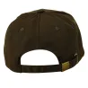 Casquette confort brodé sanglier tissu respirant marron Casquette confort brodé sanglier tissu respirant marron