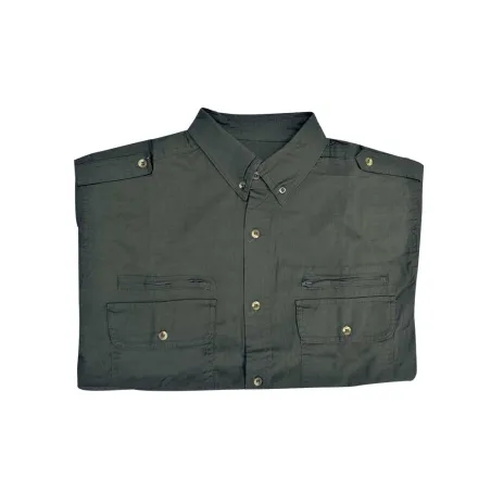 Chemise Authentic respirante multipoches coton kaki S à 3XL Chemise Authentic respirante multipoches coton kaki S à 3XL