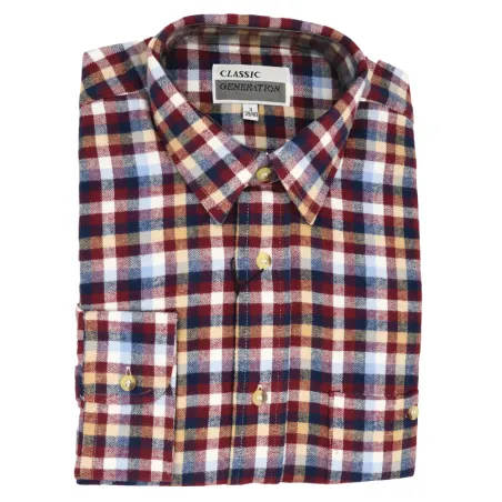 Chemise Dolty bordeaux Chemise Dolty bordeaux