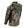 Blouson chasse softshell 4 poches polyester camo kaki S à 3XL Blouson chasse softshell 4 poches polyester camo kaki S à 3XL