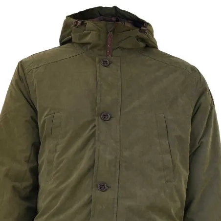 Parka homme déperlante Highland 4 poches polyester kaki S à 3XL Parka homme déperlante Highland 4 poches polyester kaki S à 3XL