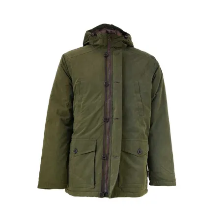 Parka homme déperlante Highland 4 poches polyester kaki S à 3XL Parka homme déperlante Highland 4 poches polyester kaki S à 3XL