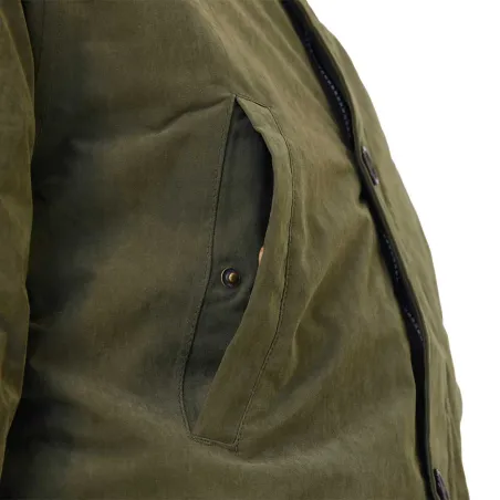 Parka homme déperlante Highland 4 poches polyester kaki S à 3XL Parka homme déperlante Highland 4 poches polyester kaki S à 3XL