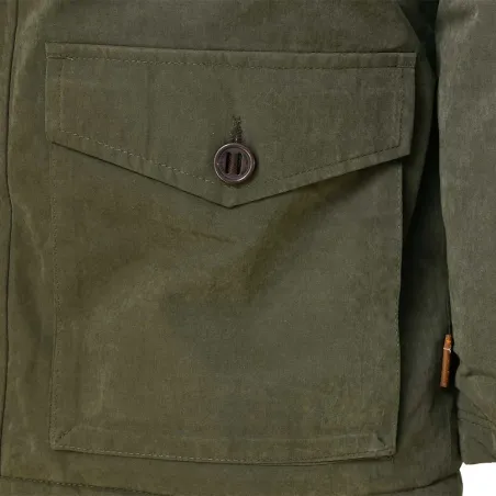 Parka homme déperlante Highland 4 poches polyester kaki S à 3XL Parka homme déperlante Highland 4 poches polyester kaki S à 3XL
