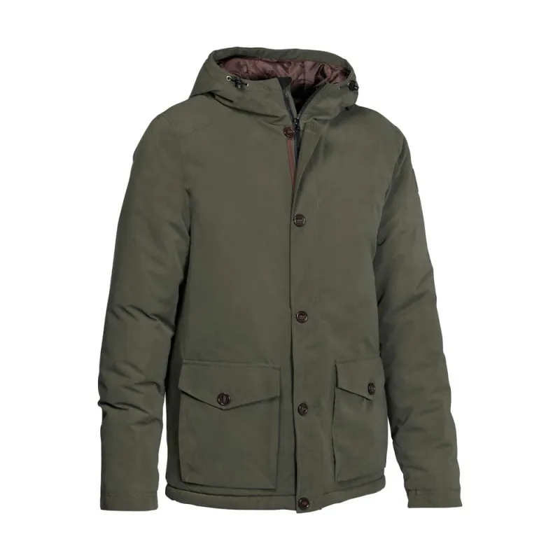 Parka homme déperlante Highland 4 poches polyester kaki S à 3XL Parka homme déperlante Highland 4 poches polyester kaki S à 3XL