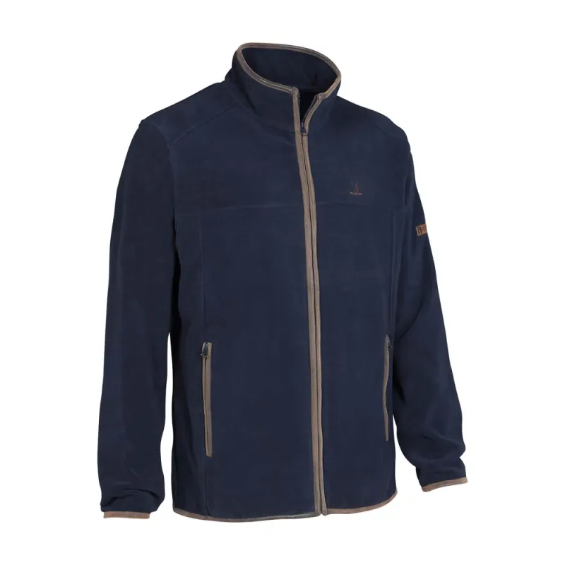 Blouson polaire Scotland 4 poches polyuréthane marine S à 4XL Blouson polaire Scotland 4 poches polyuréthane marine S à 4XL