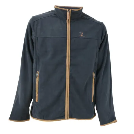 Blouson polaire Scotland 4 poches polyuréthane marine S à 4XL Blouson polaire Scotland 4 poches polyuréthane marine S à 4XL