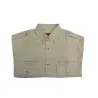 Chemise Authentic multipoches boutons coton beige S à 3XL Chemise Authentic multipoches boutons coton beige S à 3XL
