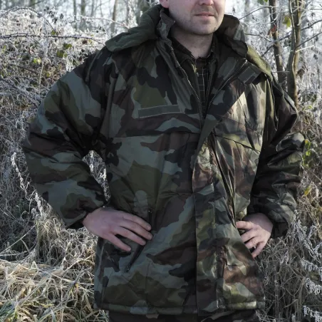 Coupe-vent fourré camouflage CE S à 3XL Coupe-vent fourré camouflage CE S à 3XL