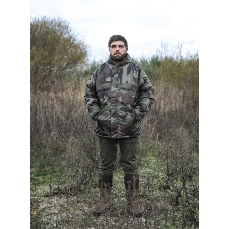 Coupe-vent fourré camouflage CE S à 3XL Coupe-vent fourré camouflage CE S à 3XL