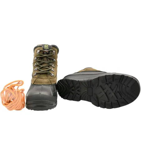 Chaussures Rochette Quebec Kaki nubuck étanche